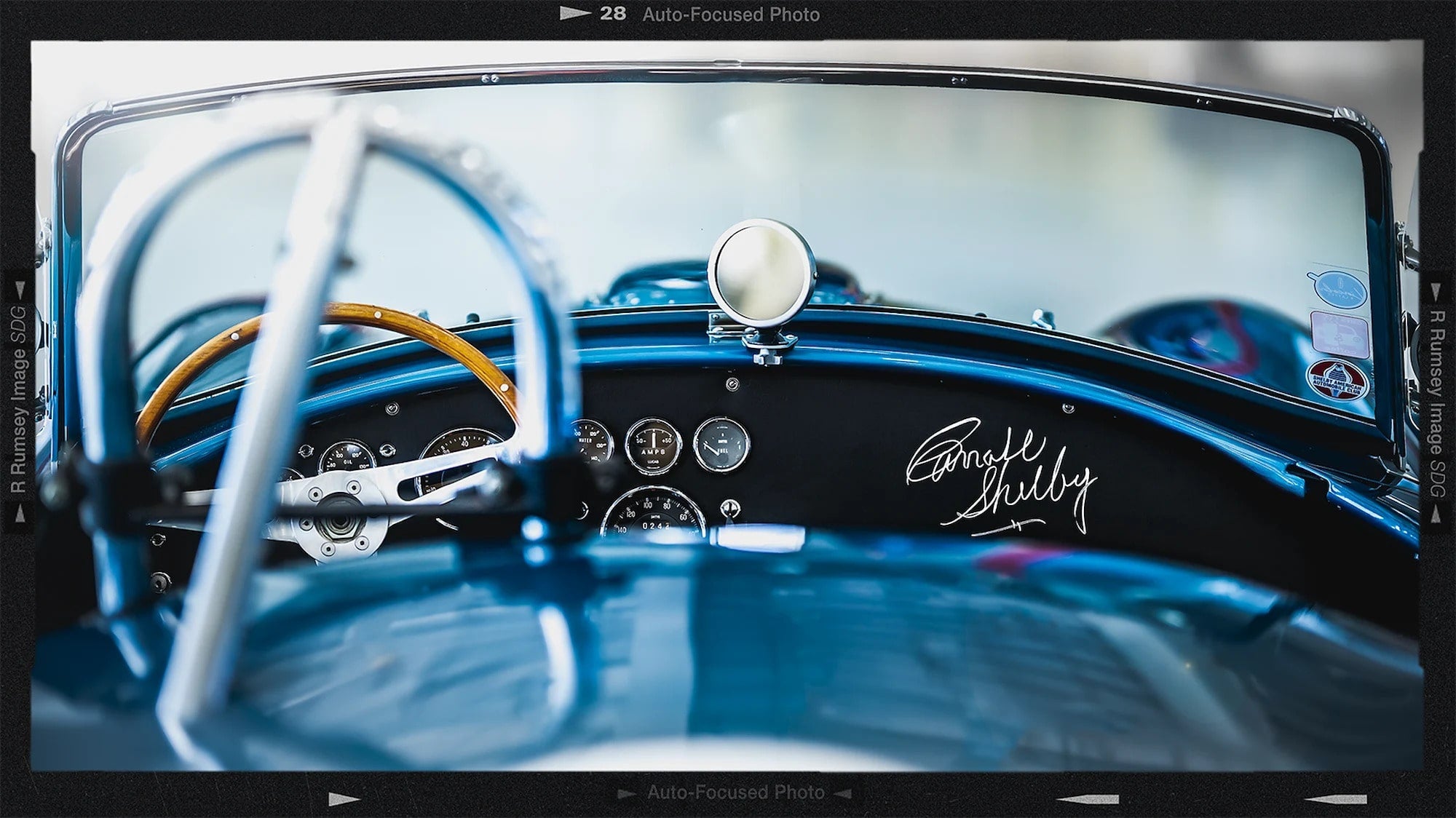 427 SC with a personal signature of approval from Carroll Shelby