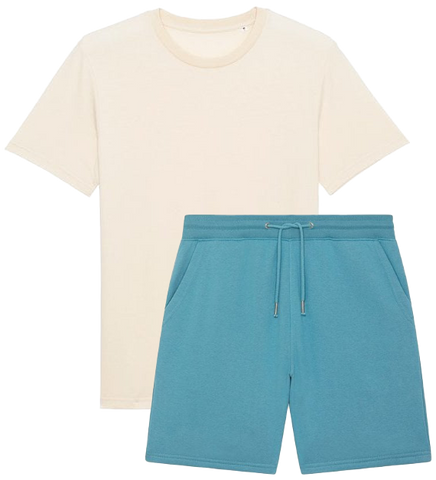 a Stanley Stella t-shirt and shorts set