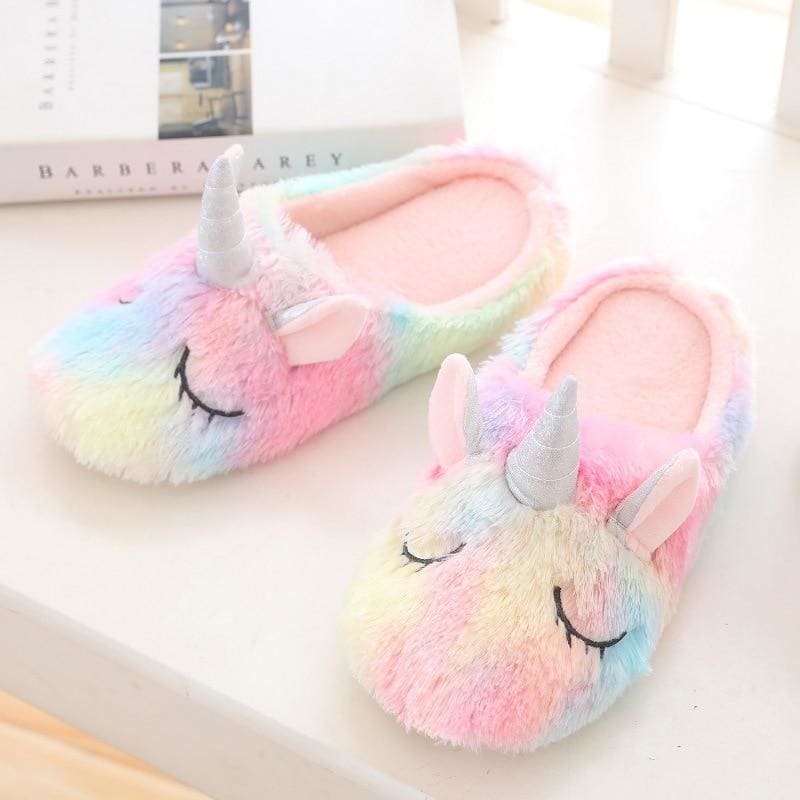 unicorn slippers