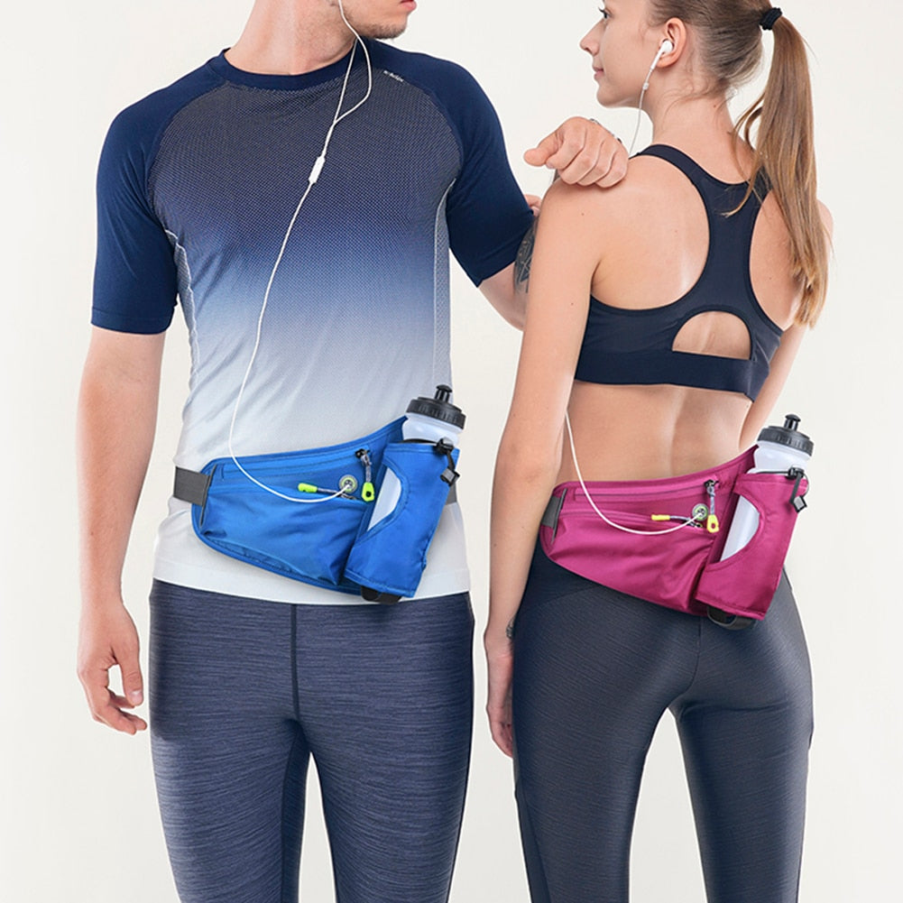 Riñonera Unisex para Correr con Bolsillo para Botella de Agua ASA-Fitness Shop