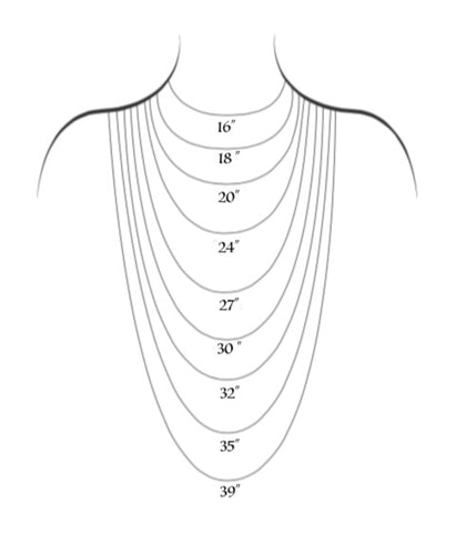 Necklace Lengths Chart – Nana Bijou