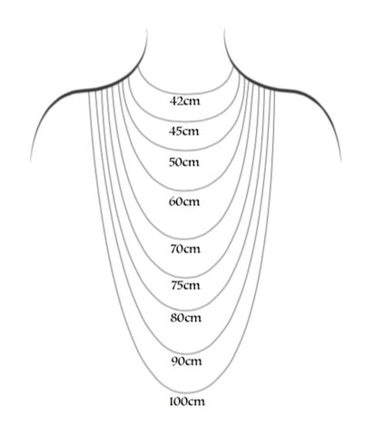 necklace size guide