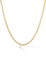 18 karat gold mandala petal diamond necklace by fine jewelry designer Orly Marcel