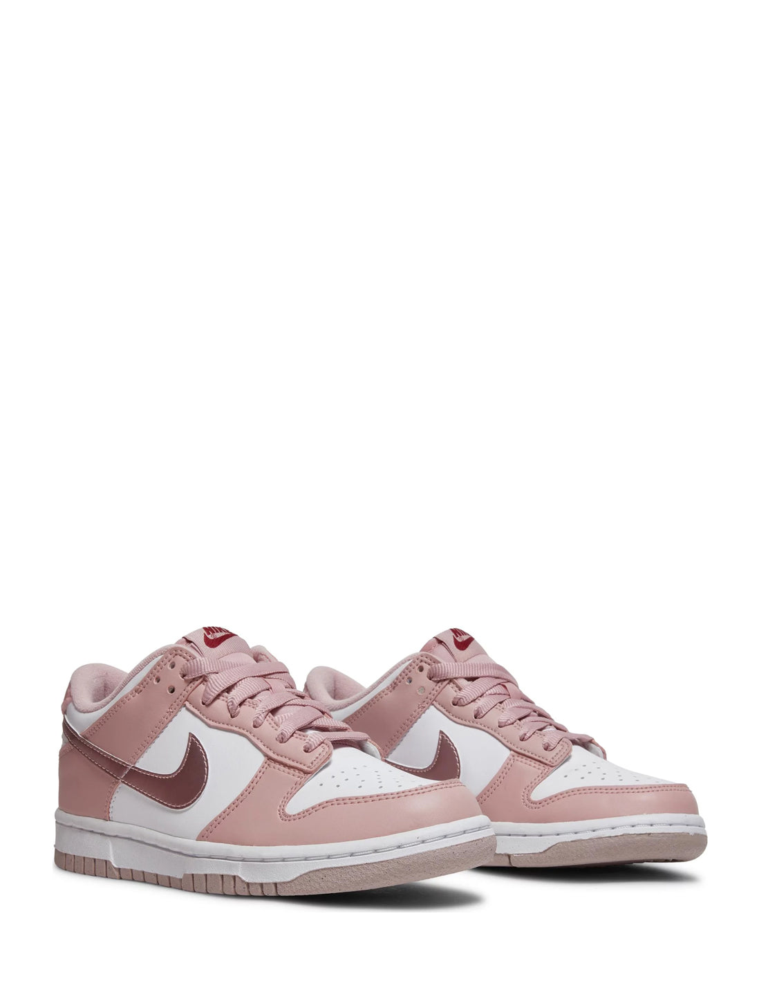 Pink velvet nike dunks