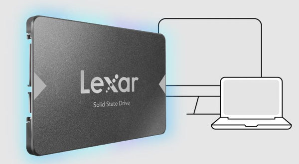 Lexar NS100 2.5-Inch SATA III (6Gb/s) SSD LNS100-512RB (512GB