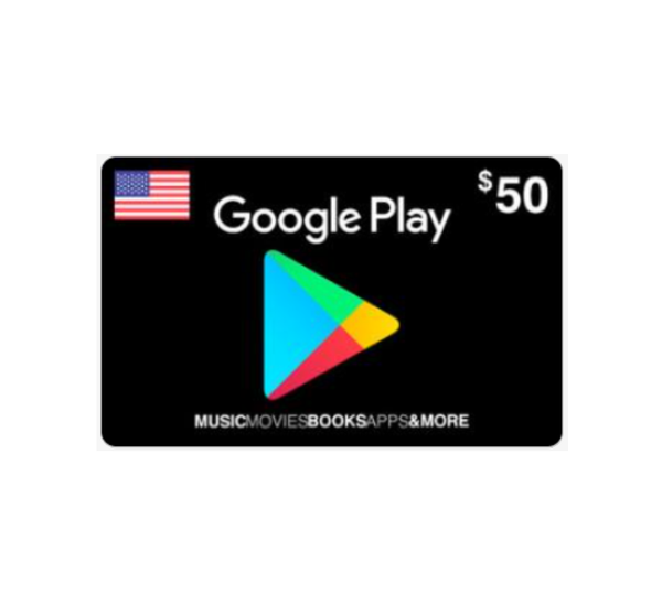 Google Play Gift Card $20 US (Key Activation via Email) –