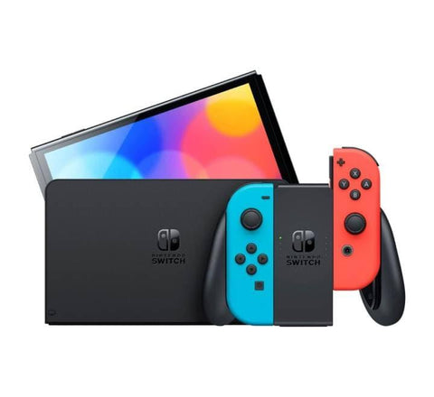 Nintendo Switch Console with Neon Blue and Neon Red Joy-Con Controllers -  HAC-001(-01) - Gaming Consoles & Controllers 