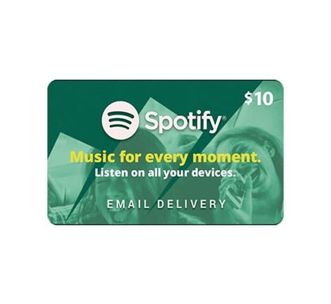 Buy Spotify Gift Cards Online, Email Delivery