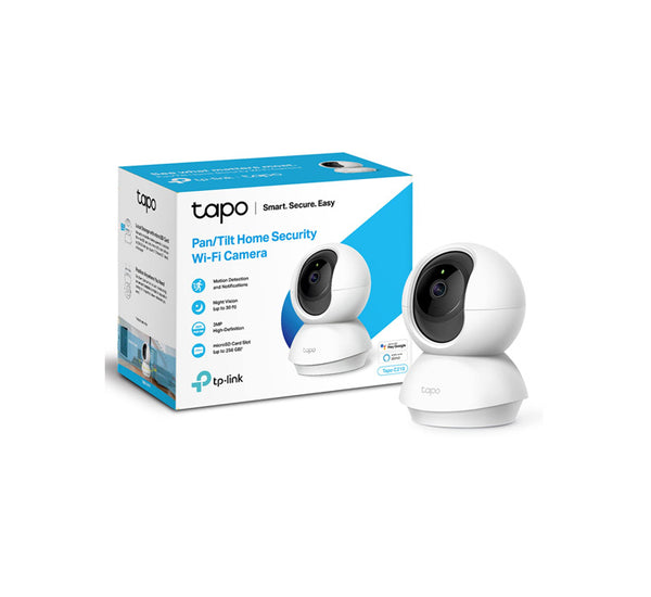 IP PTZ CAMERA INDOOR TL-TAPO-C210 Wi-Fi - 3 Mpx 3.8 mm - Cameras - Delta