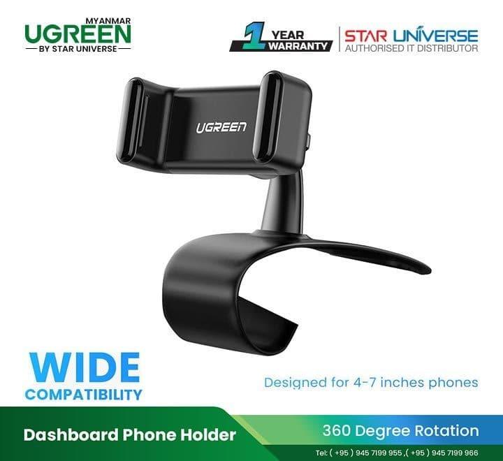 Image of UGREEN Phone Holder for Car Dashboard (Black) LP189-60796