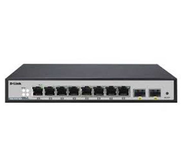 D-Link DGS-1210-10MP 8-Port Gigabit Smart Managed PoE Switch with