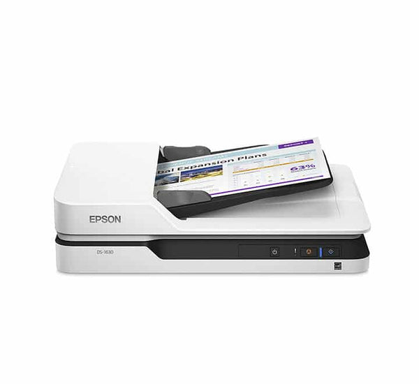 Epson DS-530 Color Duplex Document Scanner J381A TESTED NO PS