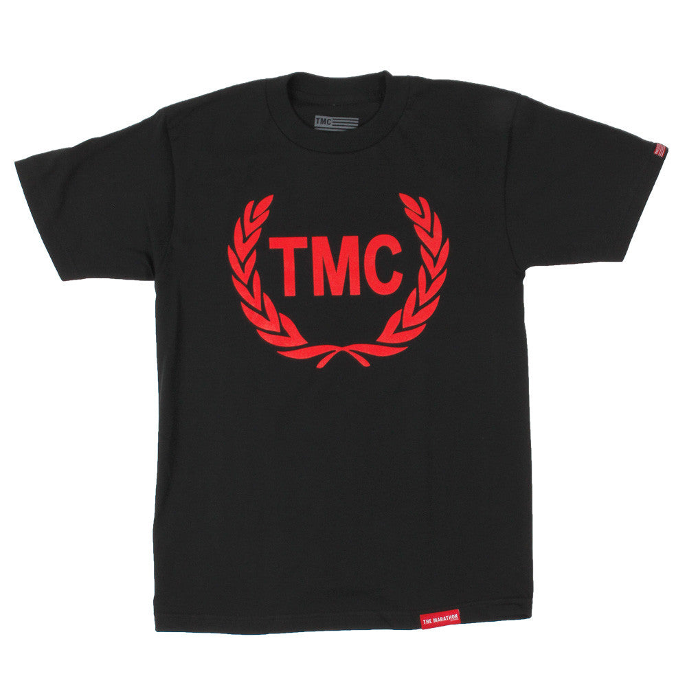TMC Laurel T-Shirt - Black – The Marathon Clothing