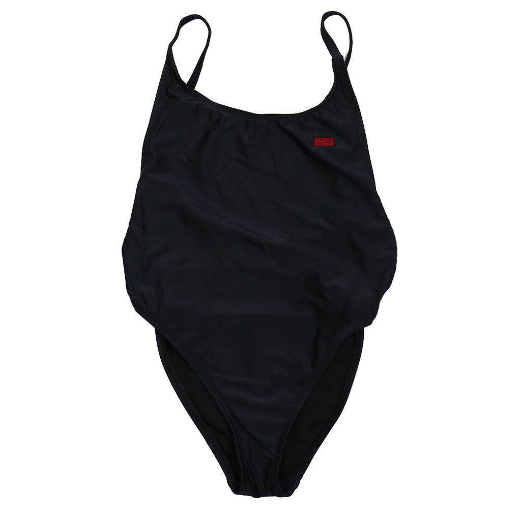 black 1 piece bathing suit