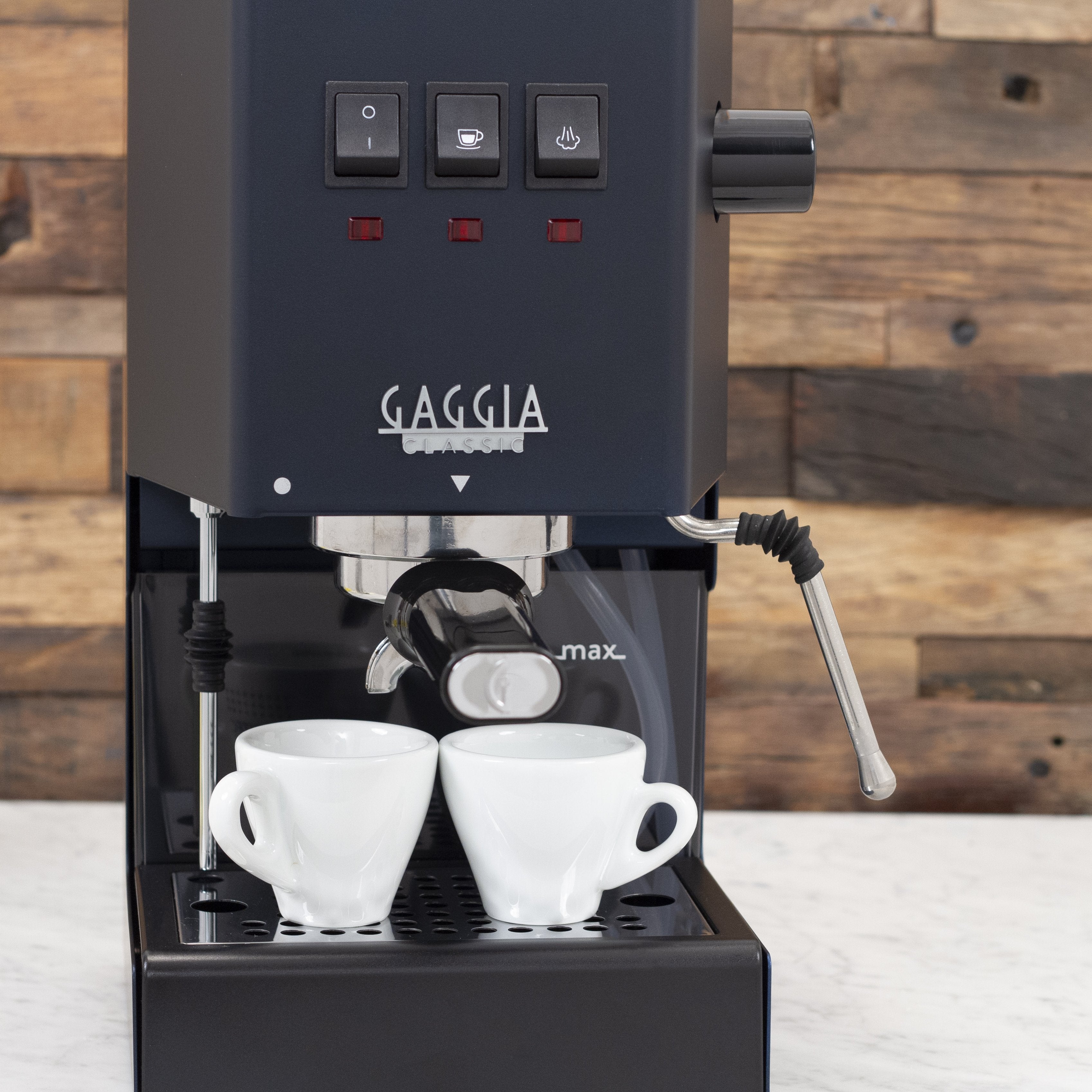 Gaggia Classic Pro Espresso Machine in Classic Blue Whole Latte Love