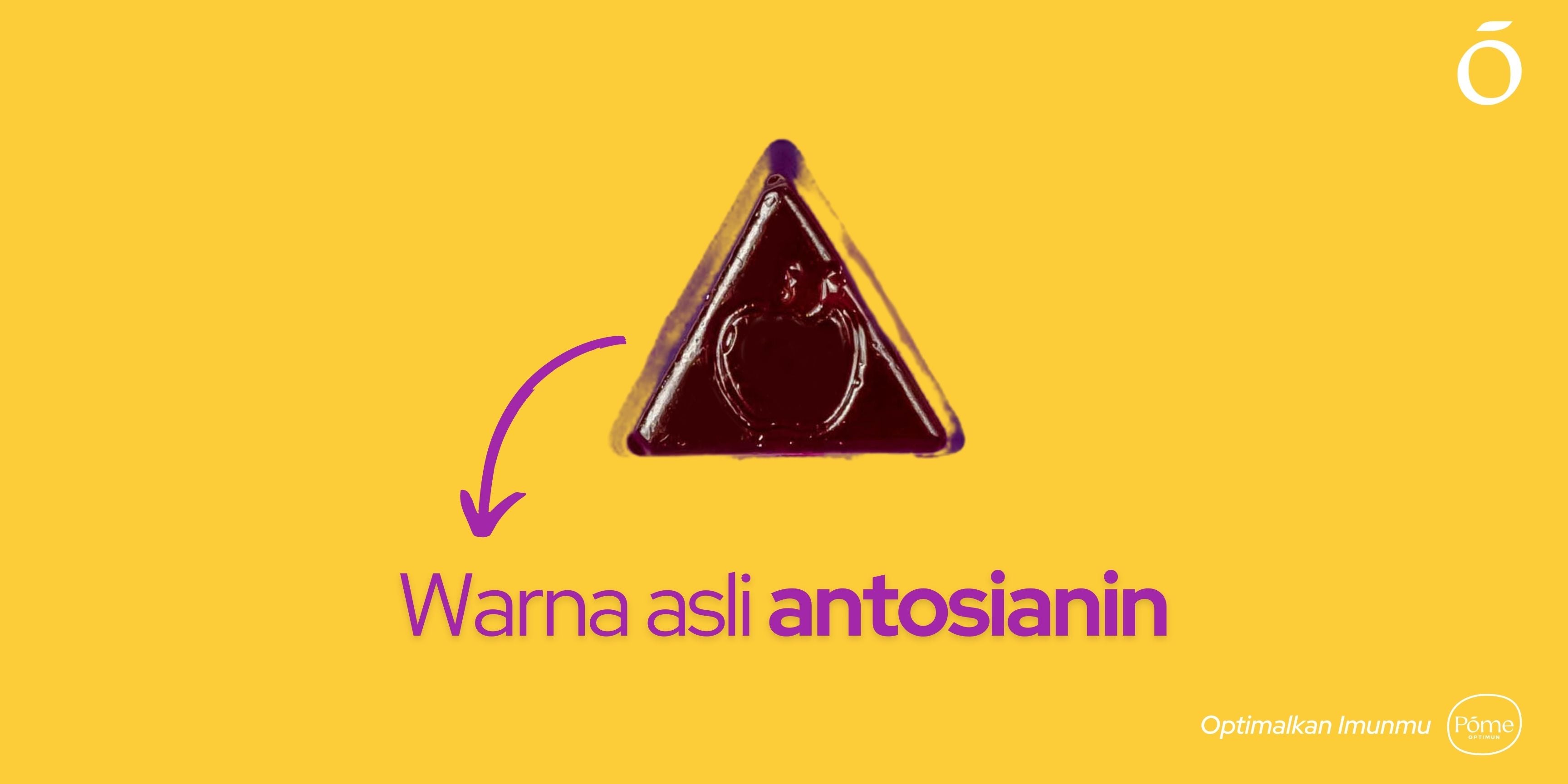 Pome optimun gummy anthocyanins