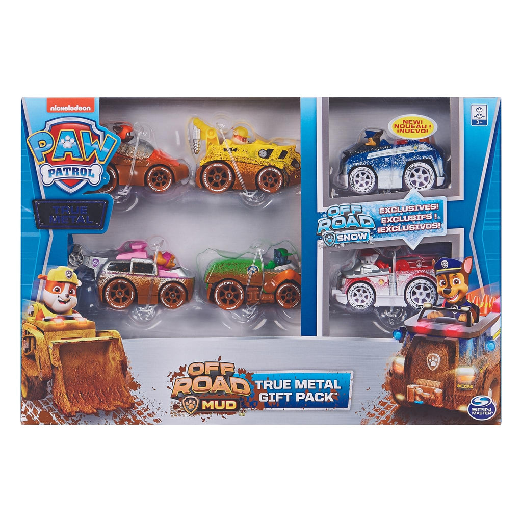 true metal paw patrol set