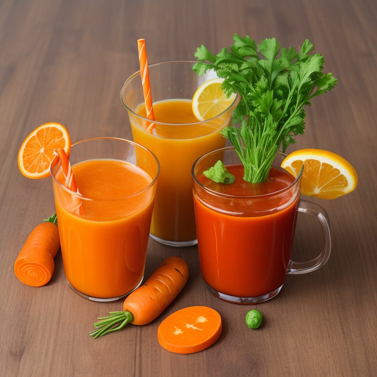 ABC果汁排毒飲料：為什麼蘋果、甜菜根和胡蘿蔔是絕佳組合