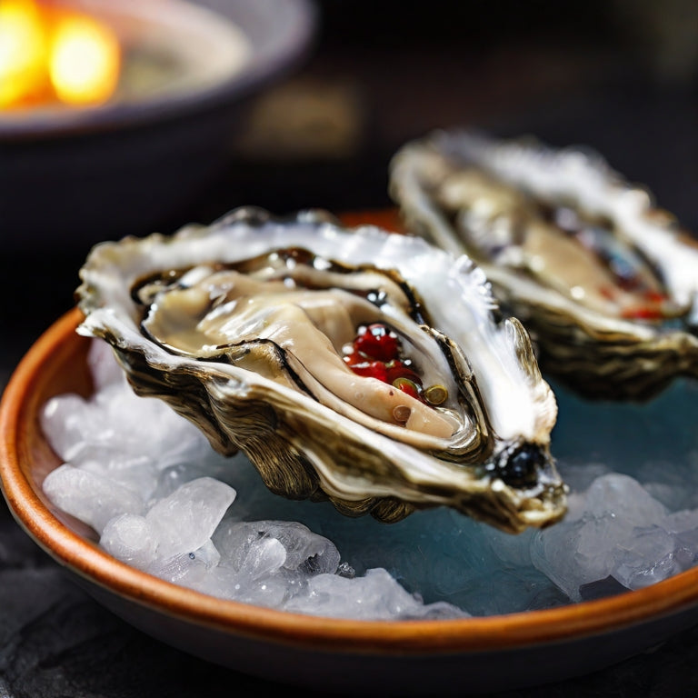 Oysters are an excellent source of high-quality protein