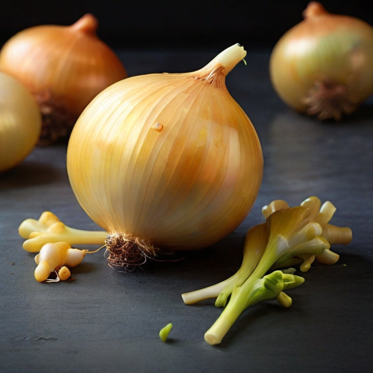 Characteristics of yellow onions