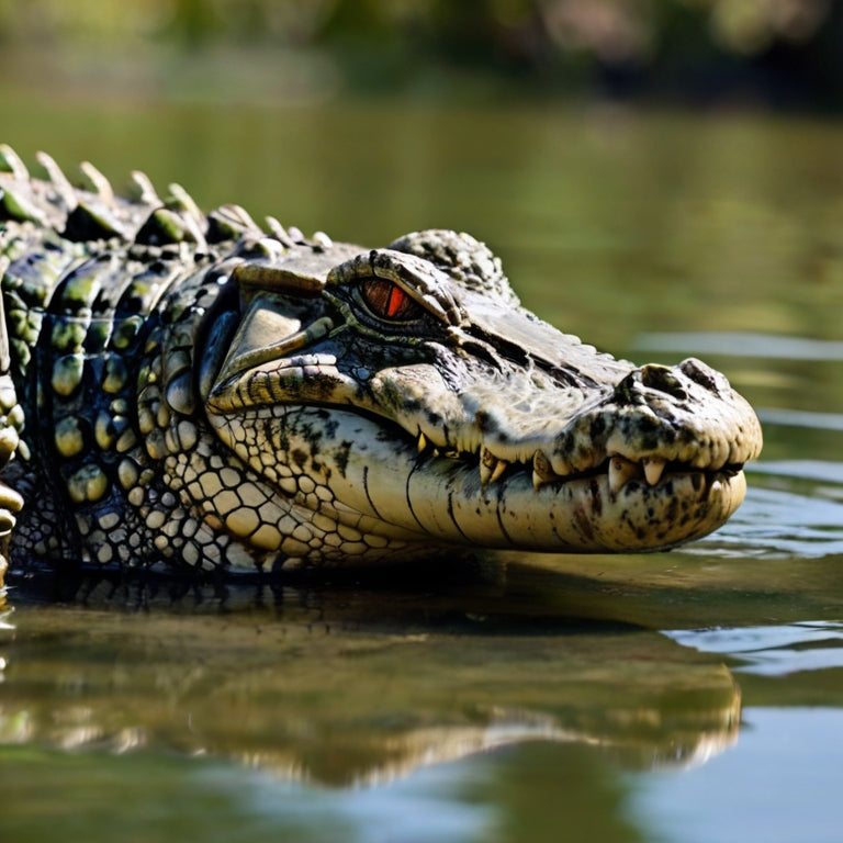 Is crocodile meat edible?