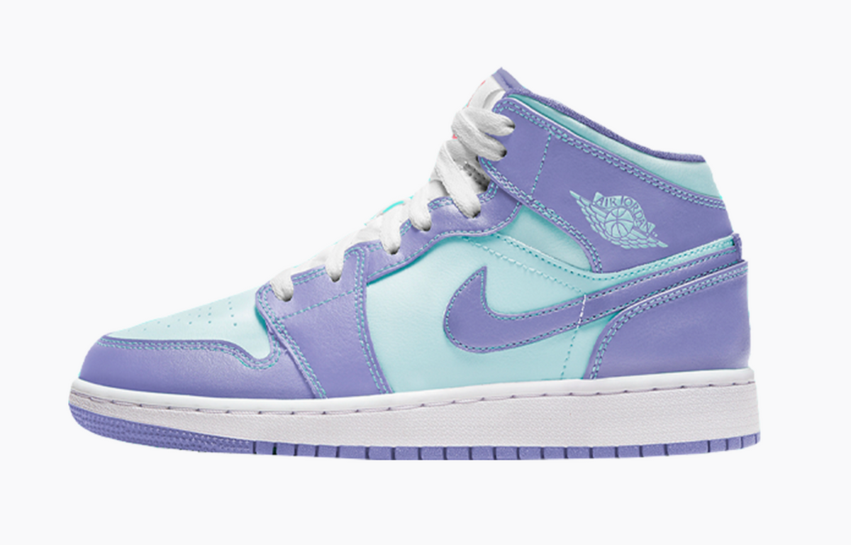 Air Jordan 1 Mid Purple Aqua – HypedProductsNL