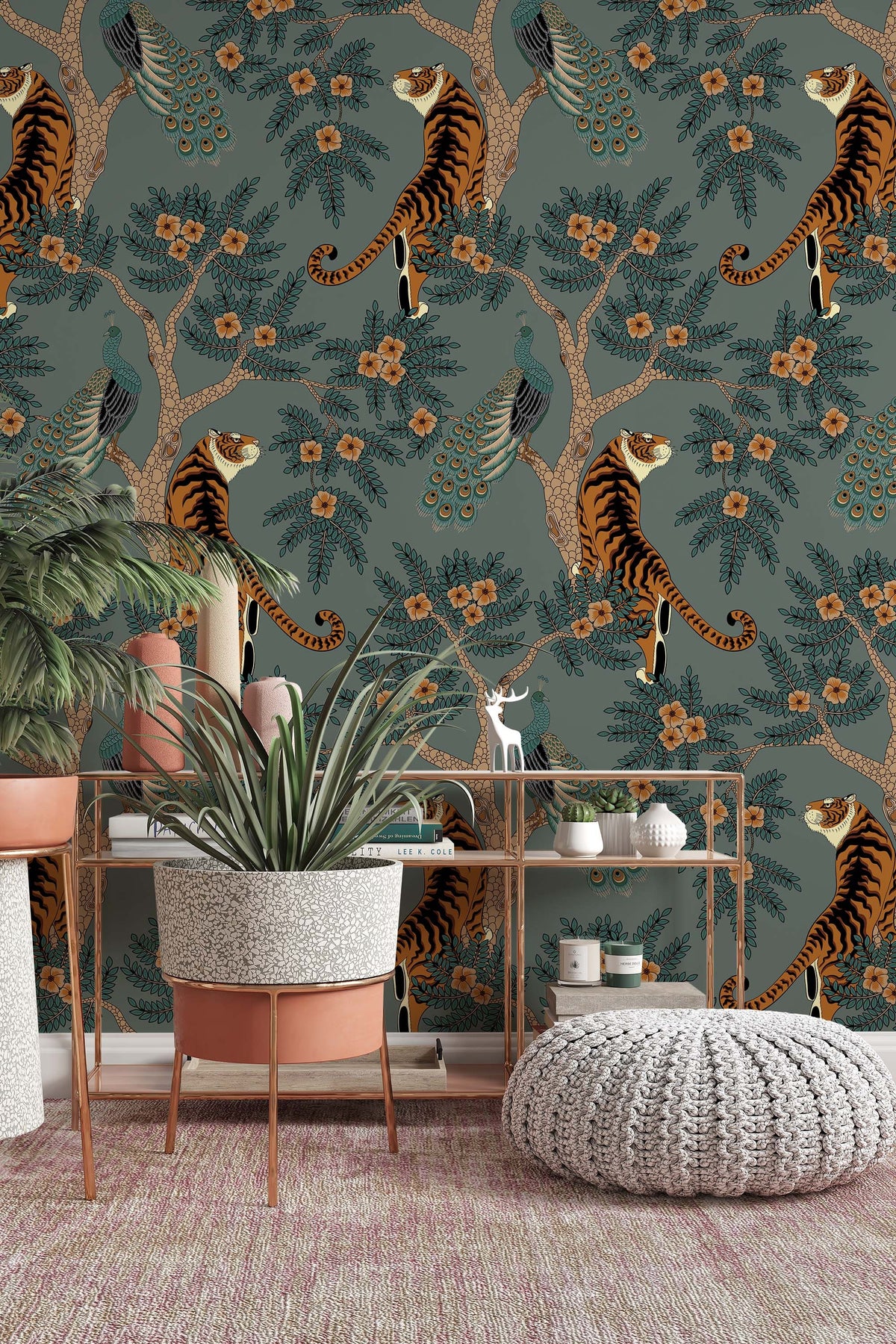 3D Abstract Peacock Feather Wallpaper Mural Peel and Stick  Etsy Australia