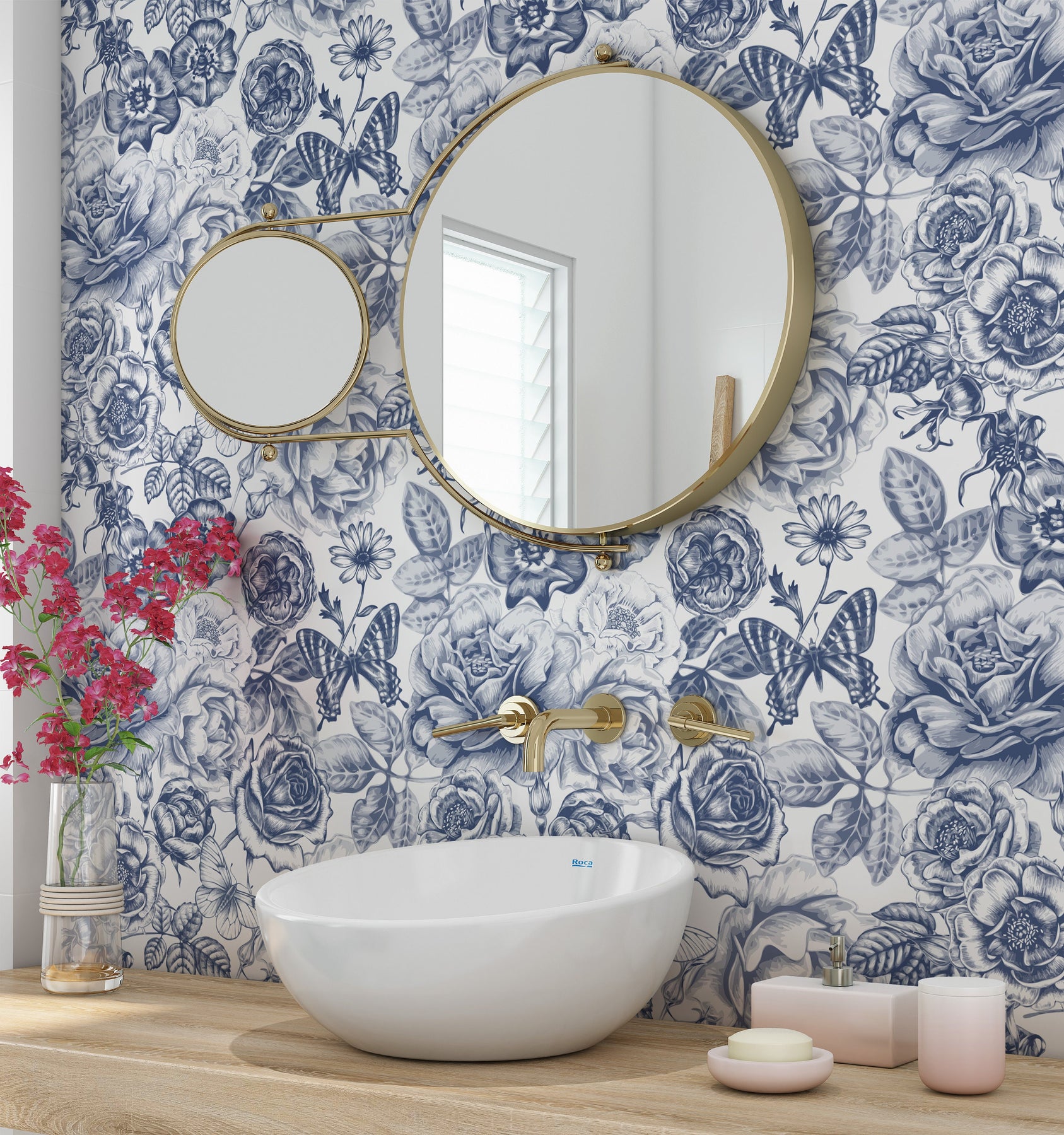 Orainege Floral Wallpaper Peel and Stick Wallpaper  Ubuy India