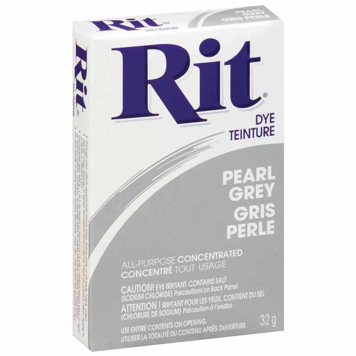 Teinture en poudre tout usage RIT - gris perlé - 31,9g (1⅛ oz)
