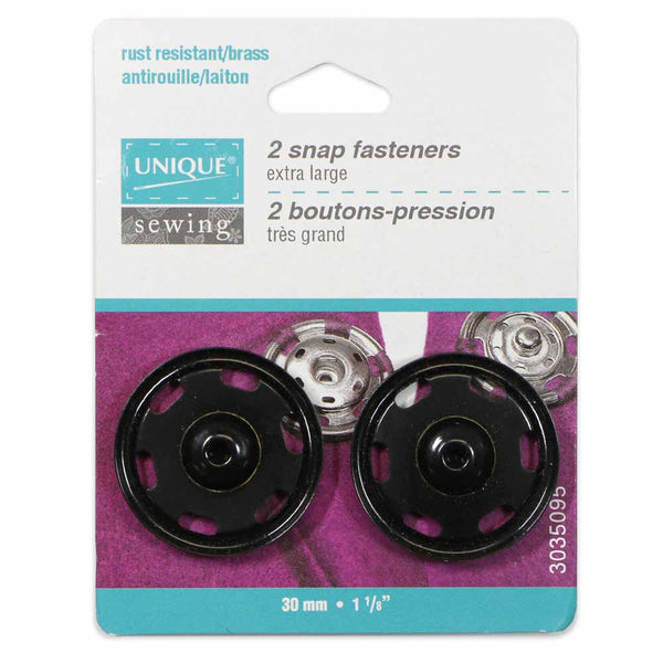 UNIQUE SEWING 4 Snap Fasteners - size 15mm (5/8)