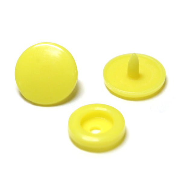 KAM Plastic Snaps Button Snap Fasteners Size 20 Sets B7 Yellow