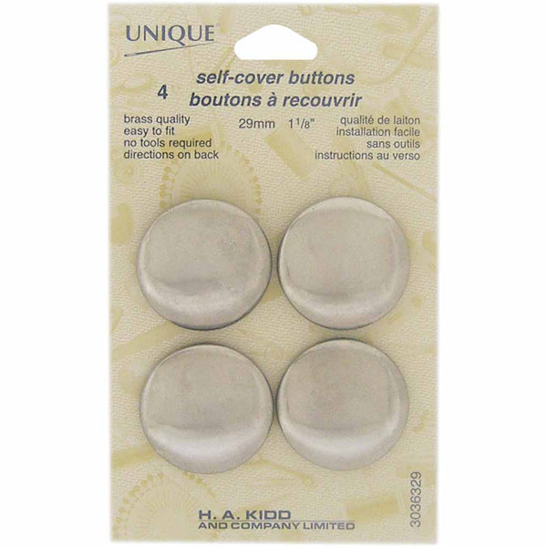 UNIQUE SEWING Buttons to Cover - 38mm (1½) - 2 sets – Fabricville