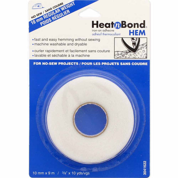 HeatnBond UltraHold Iron-On Adhesive Tape For Dark Fabrics, 5/8 in x 10 yds