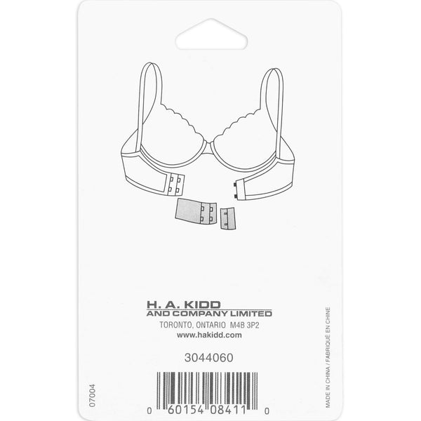 UNIQUE Bra Clasp White - 14mm (½)