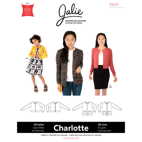 Sewing Pattern Jalie 3129 - Women's Vests Pattern