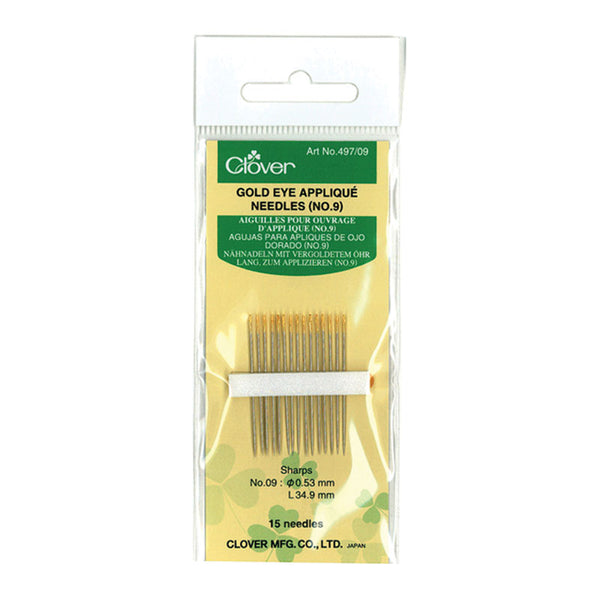 Clover Gold Eye Chenille Needles -Size 20 6/Pkg