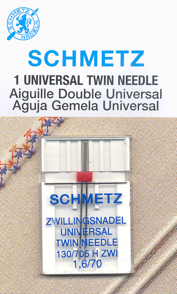 SCHMETZ aiguille double extensible - 75/11 - 2.5mm - carte de 1 pièce –  Fabricville