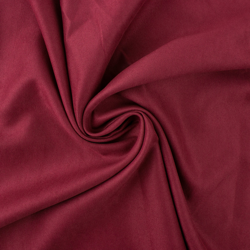 Fine Wale Corded Polyester - Dark Red