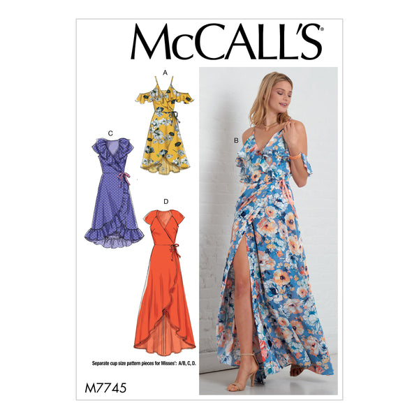 McCall's Sewing Pattern M8105 #MeadowMcCalls - Misses' Dresses