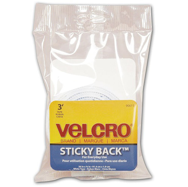 VELCRO® Brand Sticky Back Tape, 15ft.