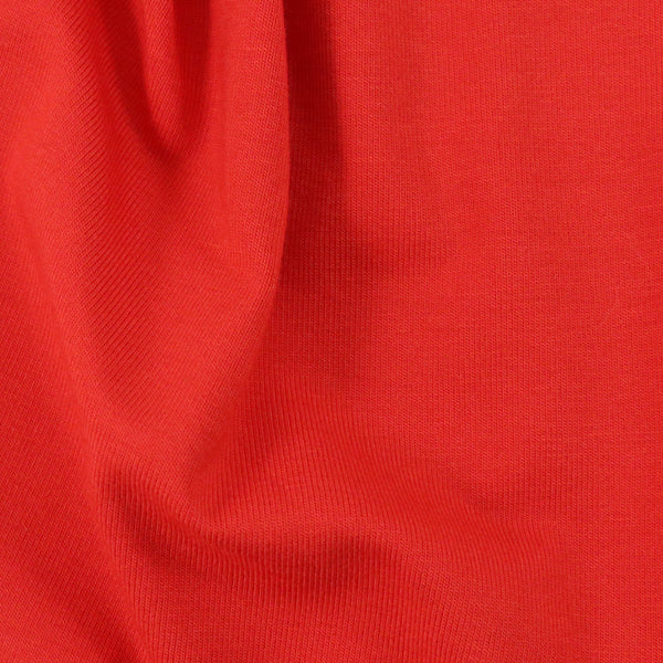 ORGANIC Cotton Lycra Solid Knit - Red – Fabricville