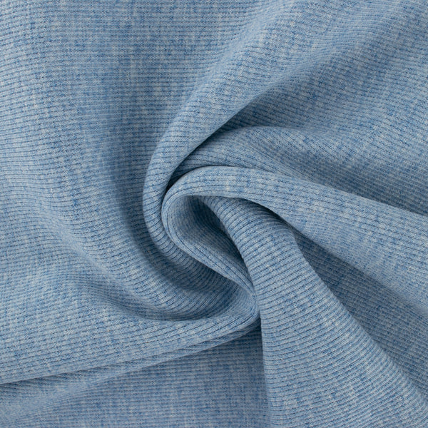 Tubular Ribbing Fabric Pale Blue 6029