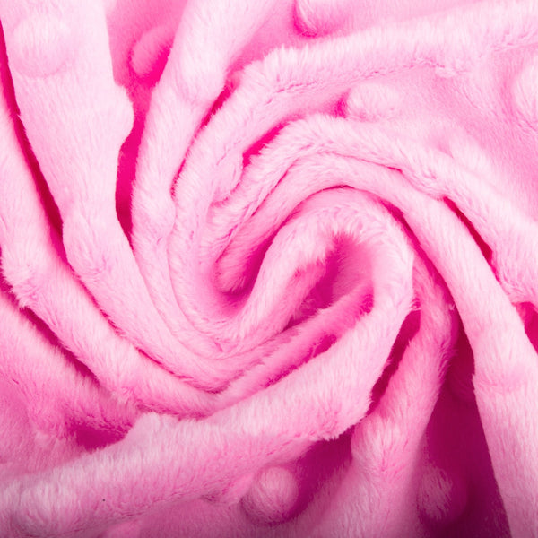 Dimple Micro Chenille Fleece - Pink – Fabricville