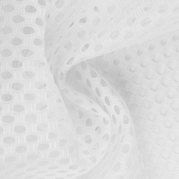 MESH FABRIC - WHITE – Fabricville