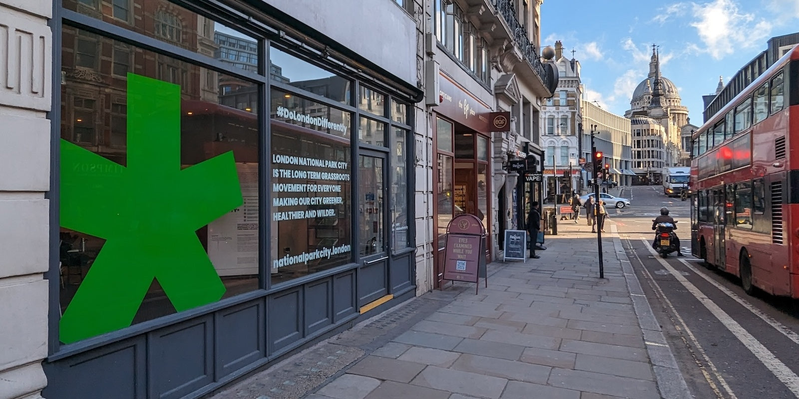 London National Park City’s first ever visitor centre on Fleet Street