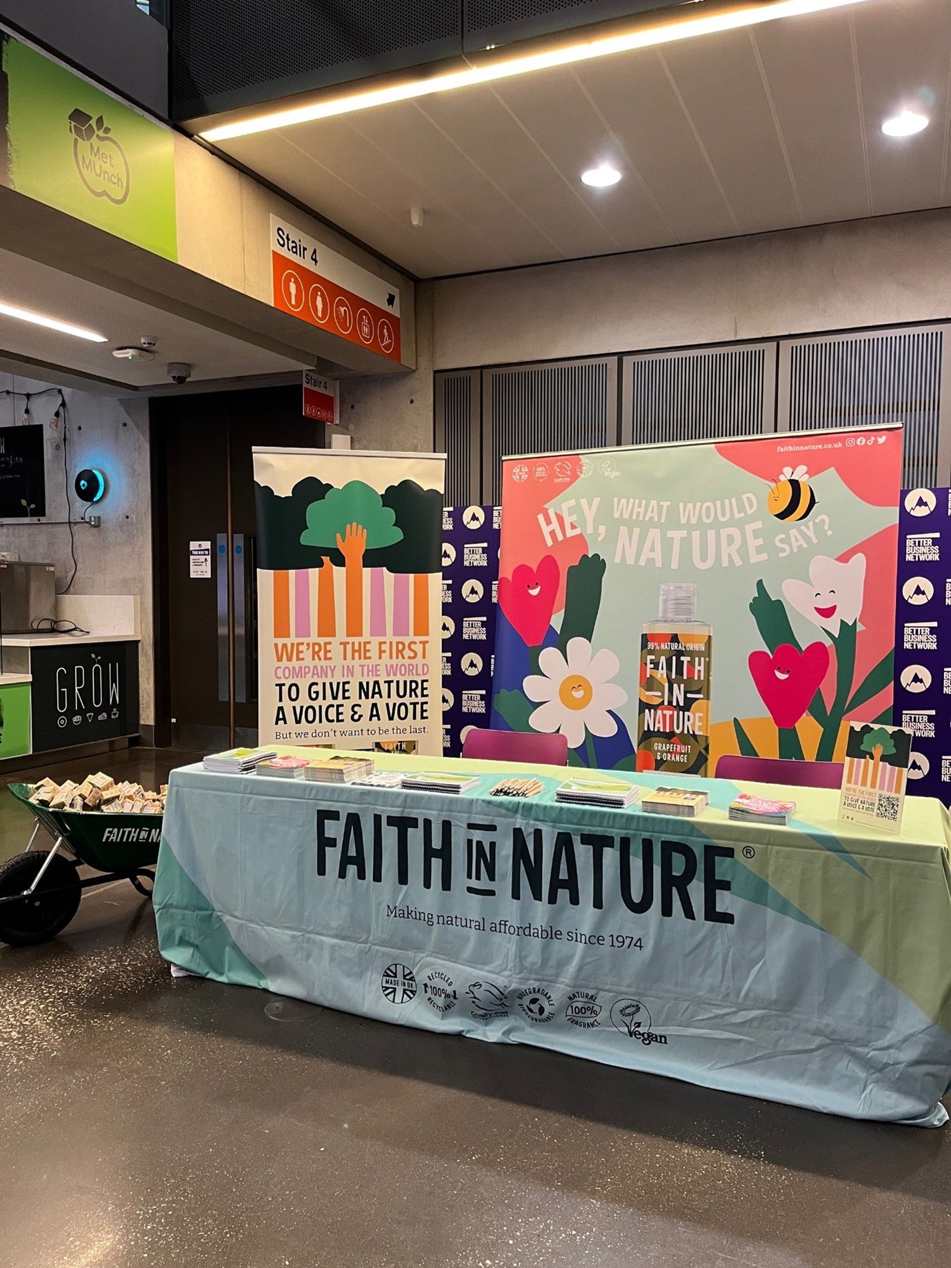 Faith In Nature at The Better Business Summit