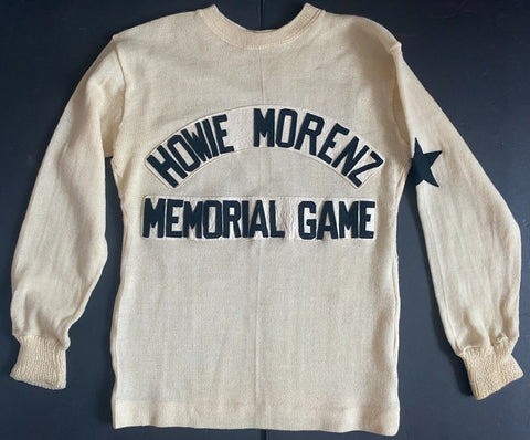 Howie Morenz Memorial Game Used Jersey Mush March