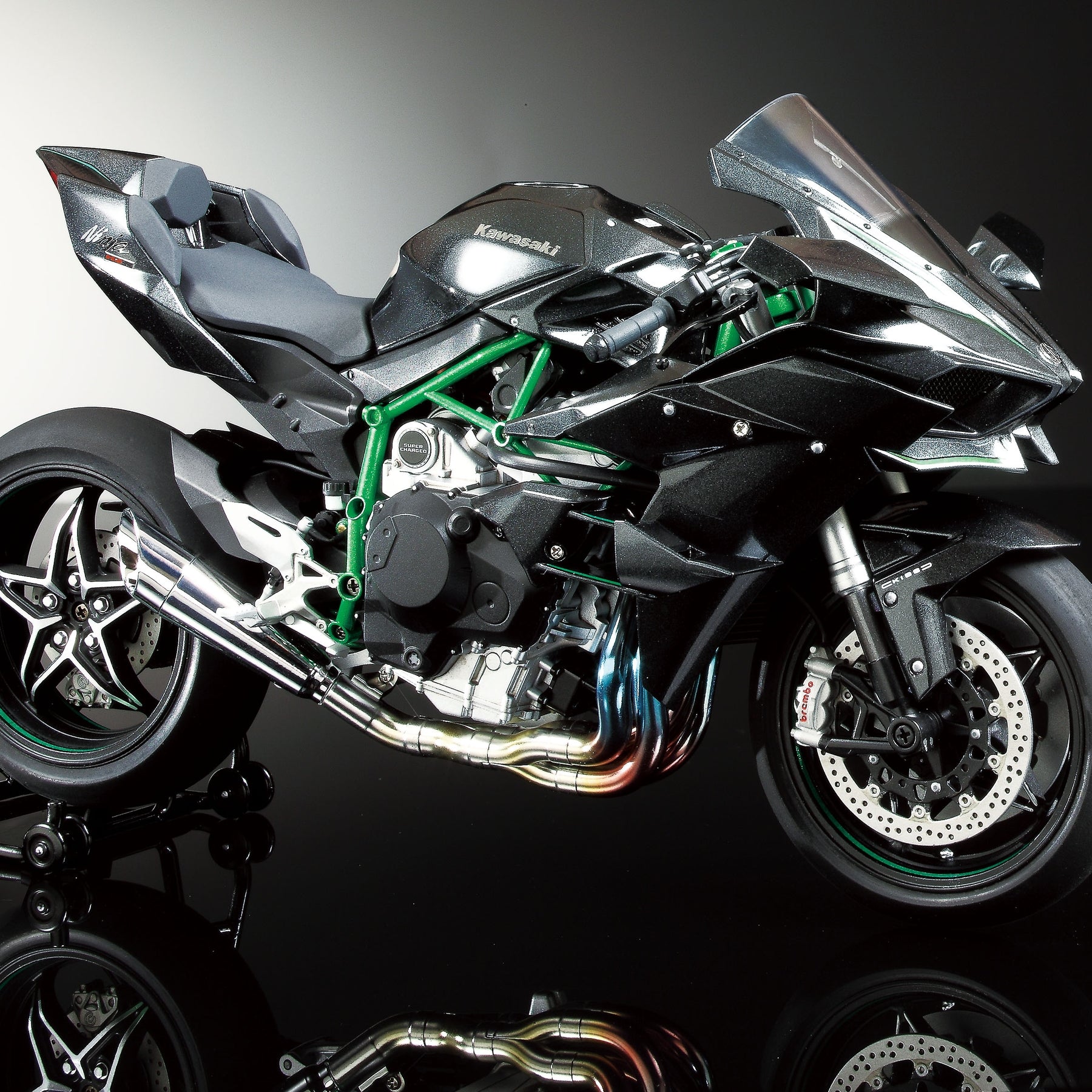 Kawasaki ninja h2r фото