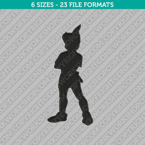 Disney Peter Pan Machine Embroidery Design Superhero - 5 Sizes - INSTANT DOWNLOAD - DNKWorkshop - Disney Embroidery Designs