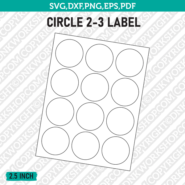 Printable 2 Inch Circle Template